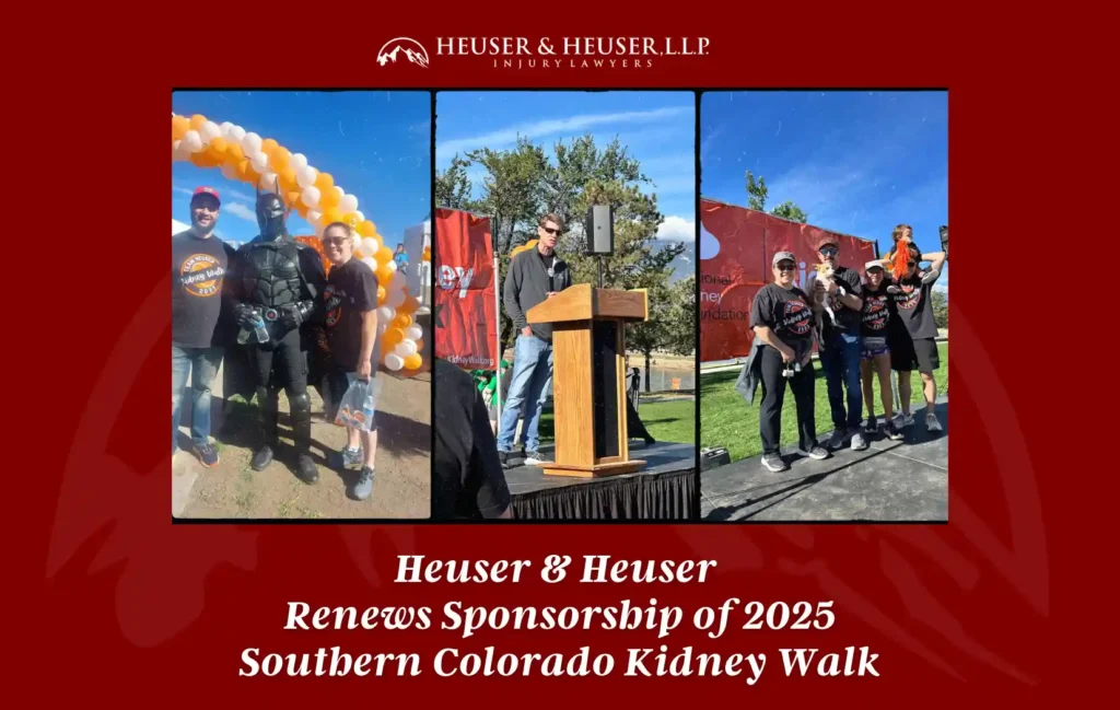 Heuser & Heuser Renews Sponsorship of 2025 Southern Colorado Kidney Walk