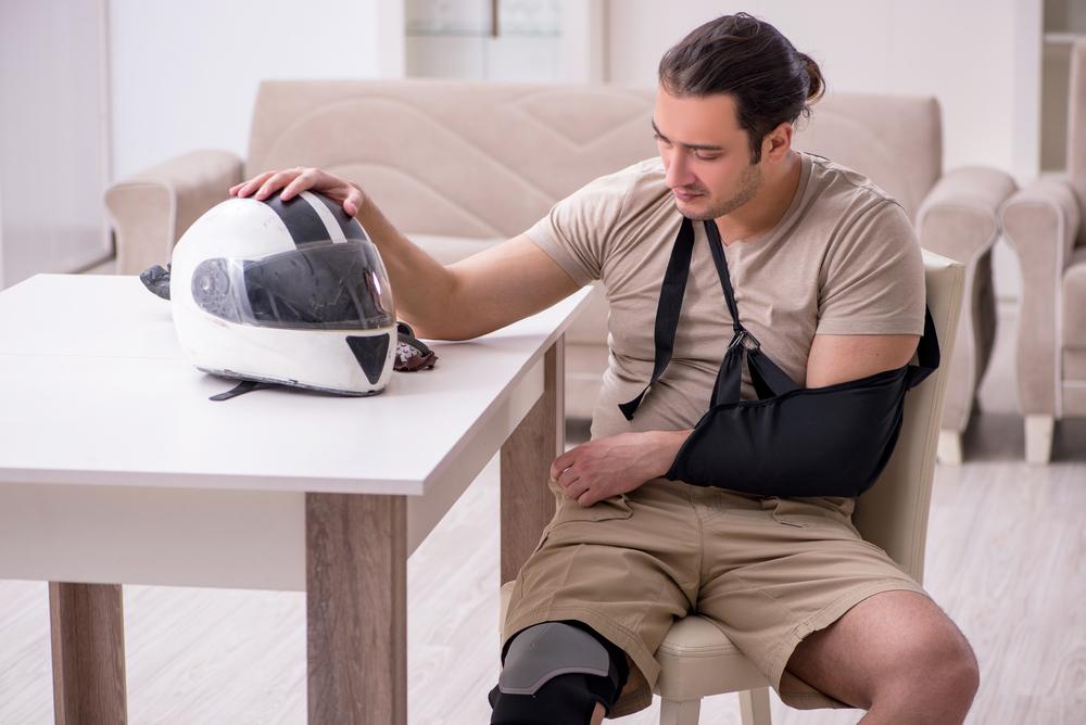 An injured motorcycle rider wonders how long a motorcycle accident lawsuit takes.